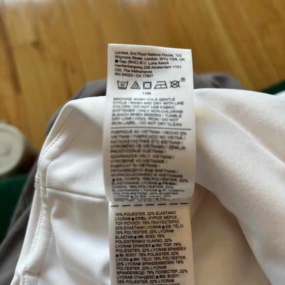 Athleta Ultra High Rise Elation 7/8 Tight White Leggings 982581 EUC Size XS - Picture 7 of 9